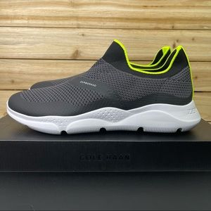 Cole Haan Zerogrand Radiant Slip-On Sneaker Black Taupe/Black/Titanium 10.5 NEW